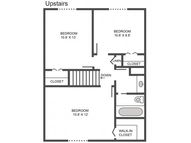 3 Bedroom / 1.5 Bathroom - Renovated - Cypress Ridge Apartments