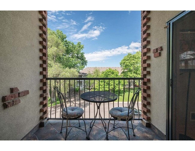 West-facing view of balcony! Perfect spot for morning coffee and reading a book! - 3125 Inglewood Ave S