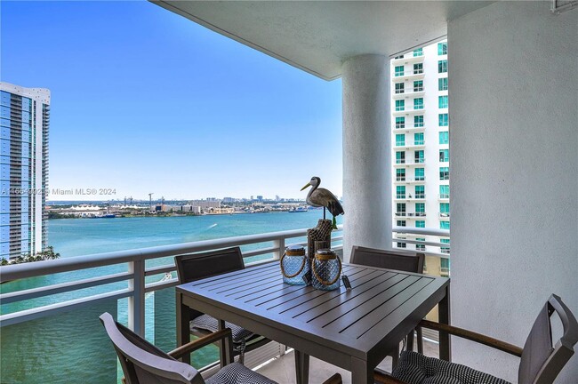 Balcony - 901 Brickell Key Blvd