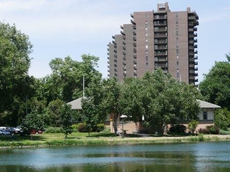 Exterior view from the park - 460 S Marion Pkwy