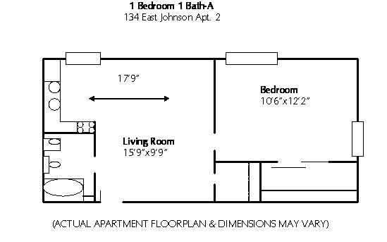 1BR/1BA - 134 E Johnson