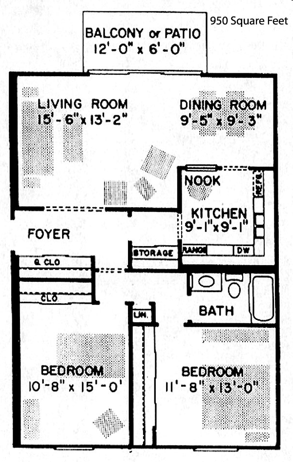 2BR/1BA - Historical Square