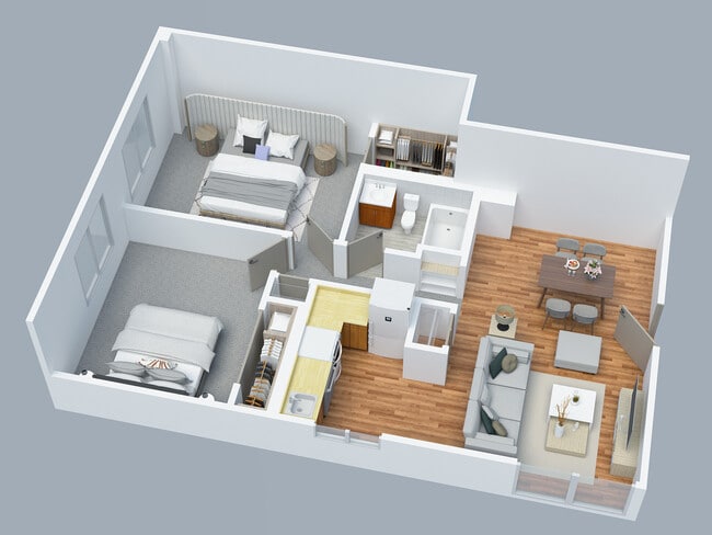 2BD 1BA Standard - Indian Hills Senior Community