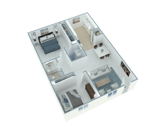 Floorplan - Valle at 9121 Kenwood