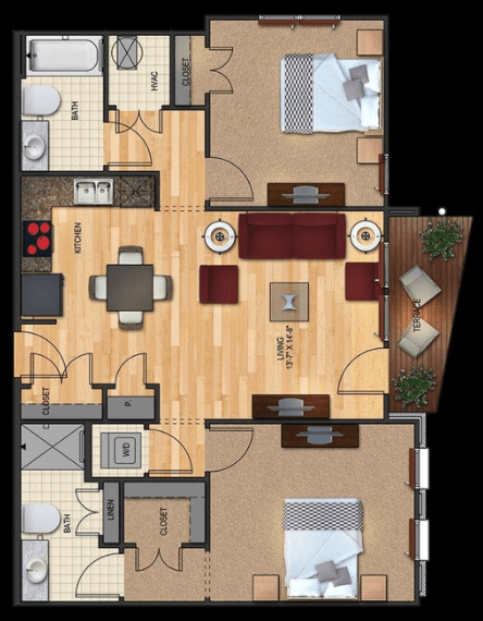 Floorplan - Vyne on Central