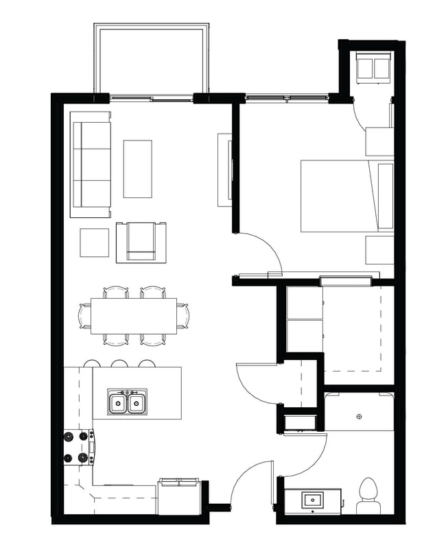 Floorplan - The Hendrickson