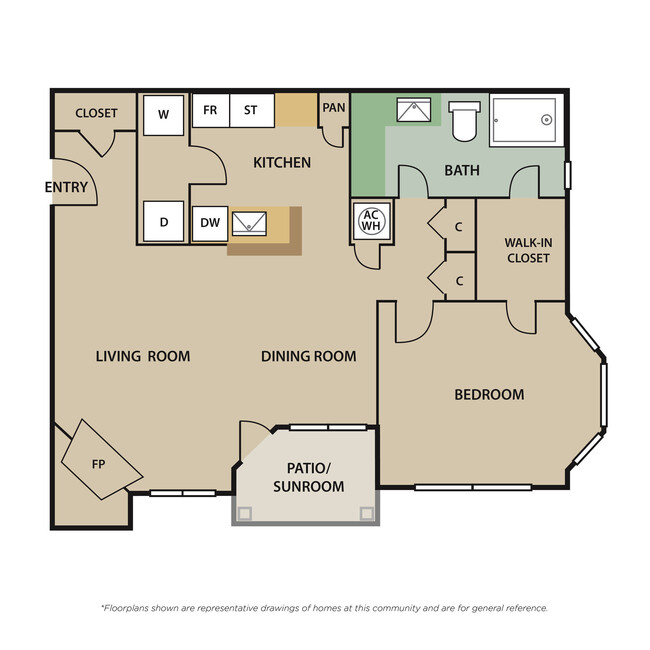 Floorplan - The Trails at Dominion Park