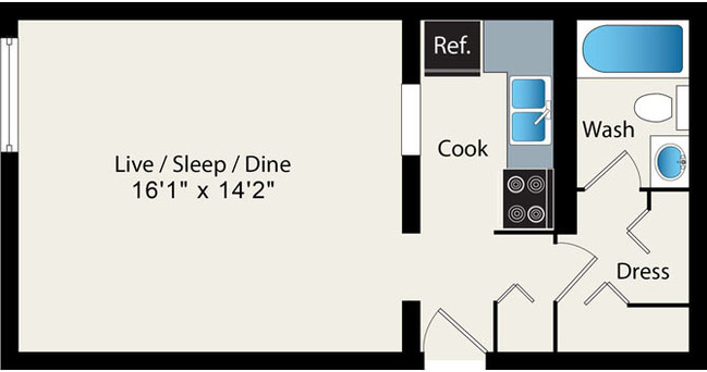 Floorplan - Reside at 2727