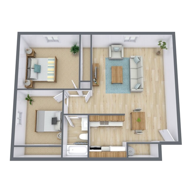 Floorplan - Oak Court