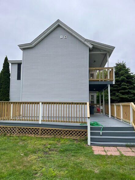 Back of house - 121 Chestnut St