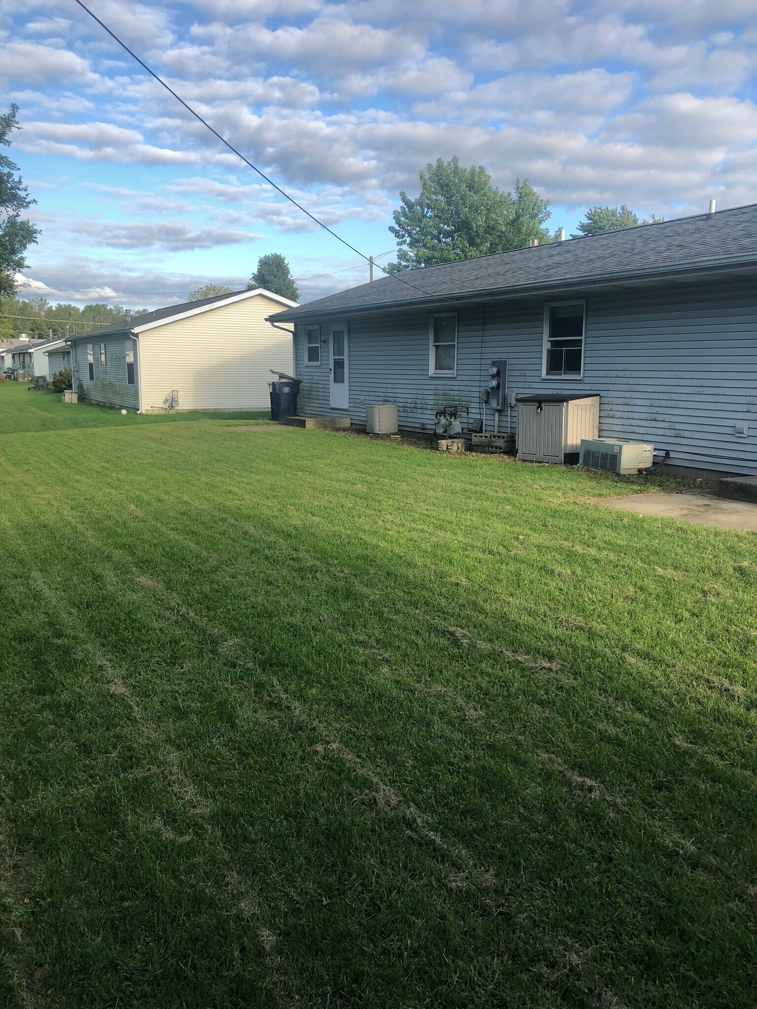 Back yard - 1510 Dot Street