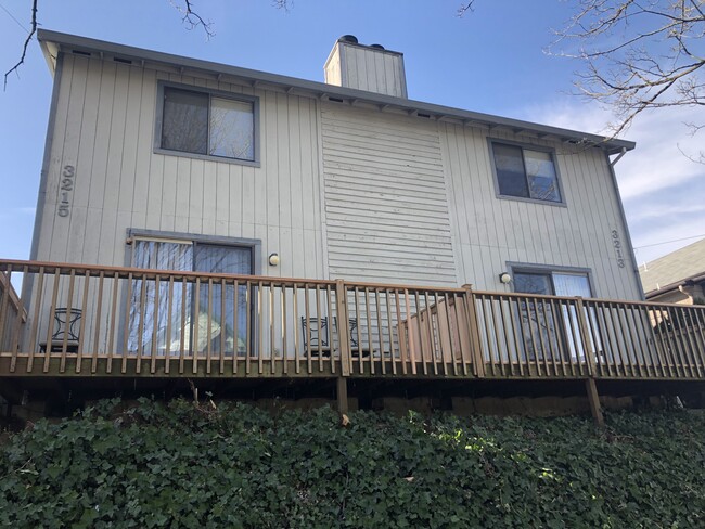 Wood railing has been upgraded to glass in other photos, and a 6ft privacy barrier installed. - 3215 S Corbett Ave