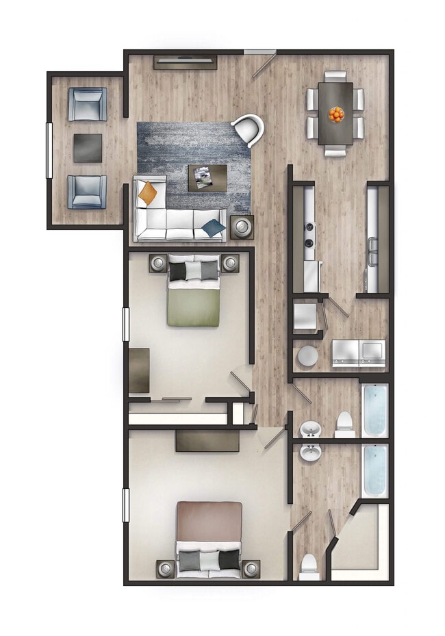 2 Large - Rosewood at Aiken