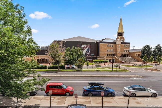 DU view from patio - 2225 Buchtel Blvd