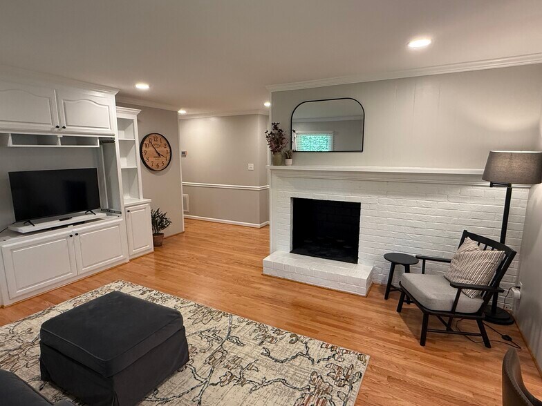 Family Room with decorative fireplace - 419 Emerson Dr