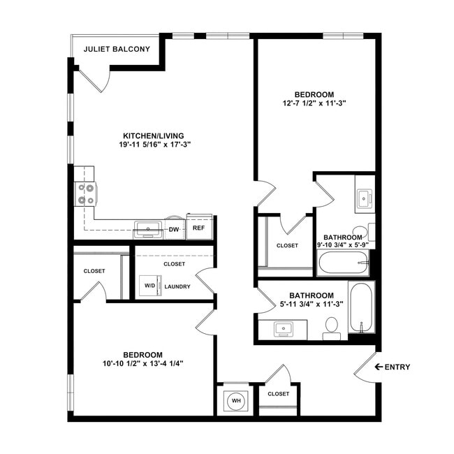 Floorplan - Gathyr Apartments