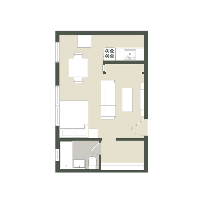 Floorplan - 1807-09 N. Lincoln Park West