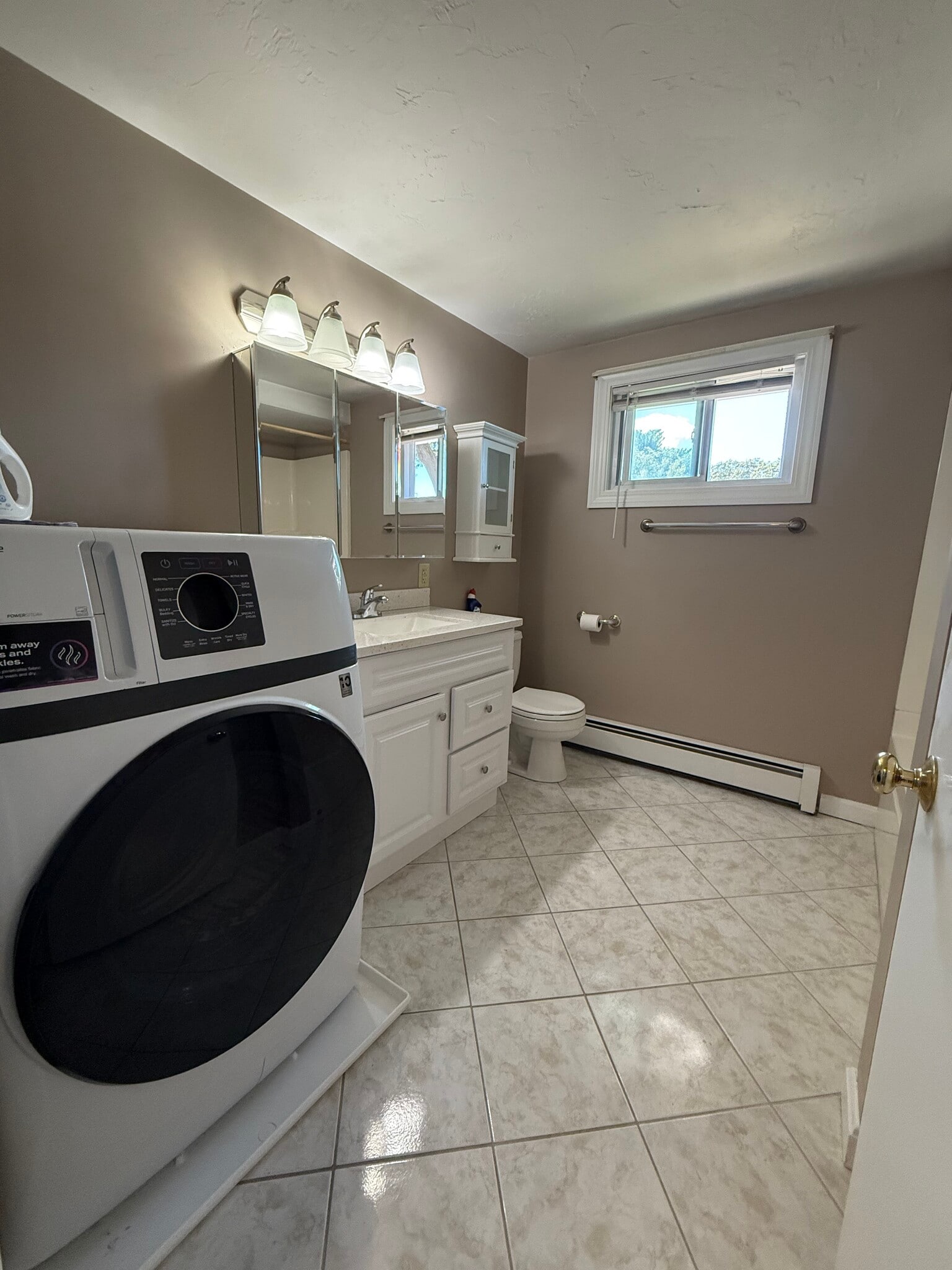 Bathroom laundry combination - 5 Norton Way