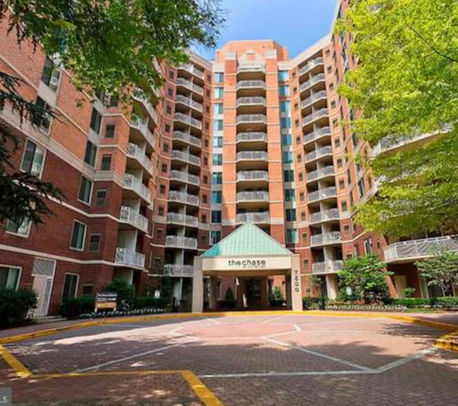 The Chase - Front View - 7500 Woodmont Ave