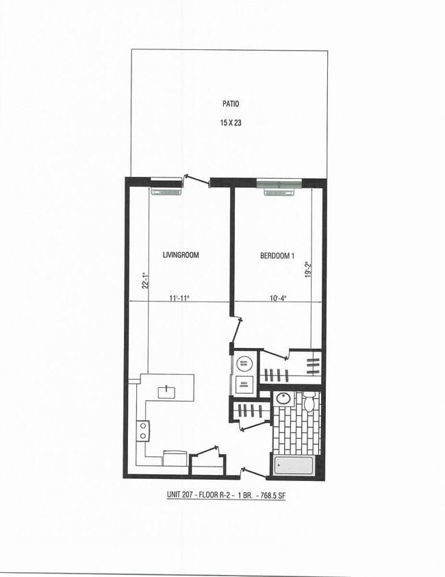 Floorplan - One23