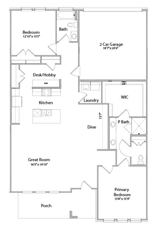 Floorplan - Legacy Park at Viridian