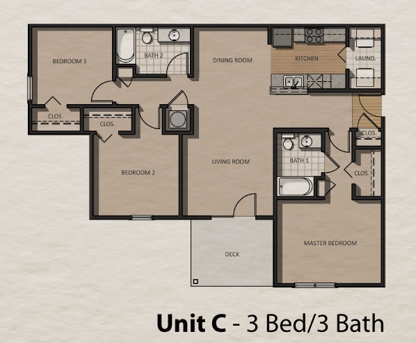 Unit C - Sizemore Creek Apartments