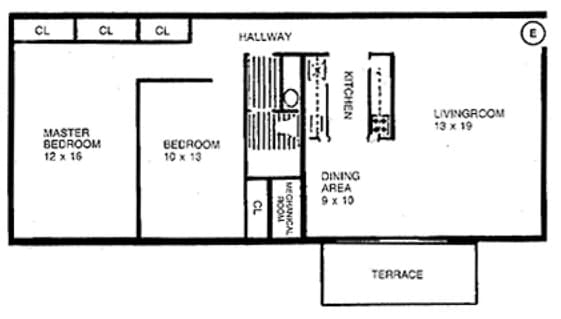 2BR/1BA - Lake Katrine Apartments