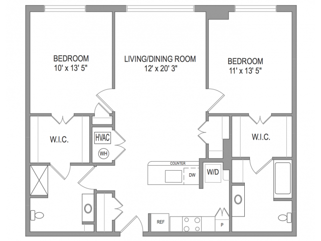 Floorplan - Thomas Court