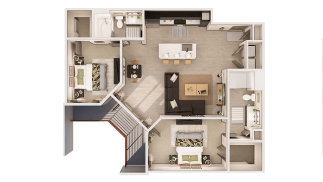 Floorplan - The Rey Downtown