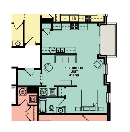 1BR/1BA - Dilworth Walk