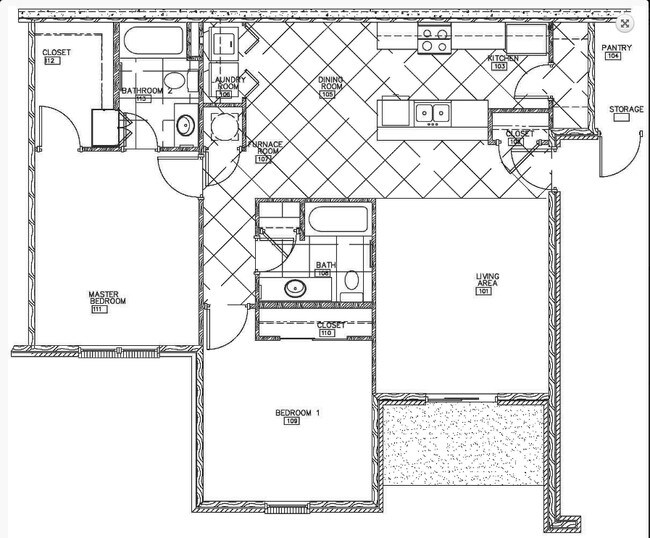 2BR/2BA Lower - Heatherwood Apartments