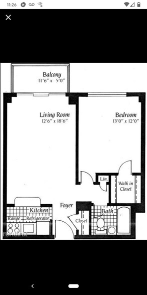 Floorplan - 2500 N Van Dorn St