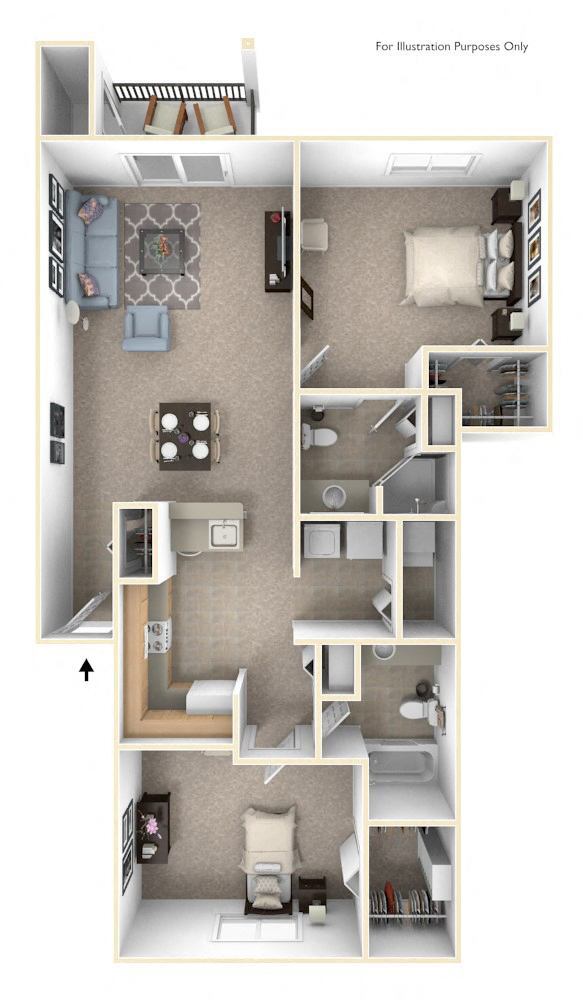 Floorplan - Foxwood and the Hermitage