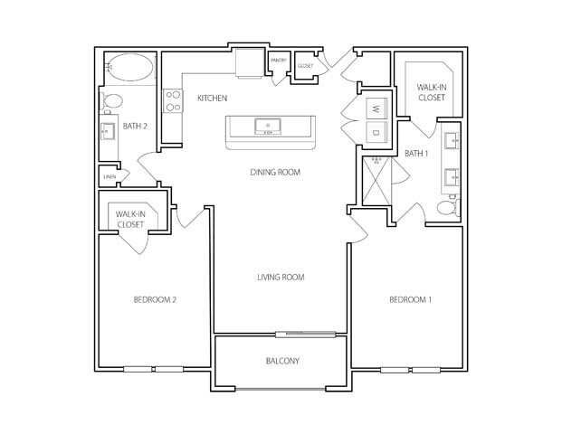 Floorplan - The Milo on Westheimer