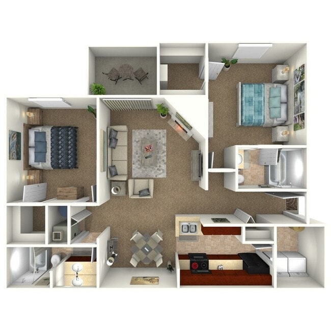Floorplan - The Villages of Bent Tree Apartments