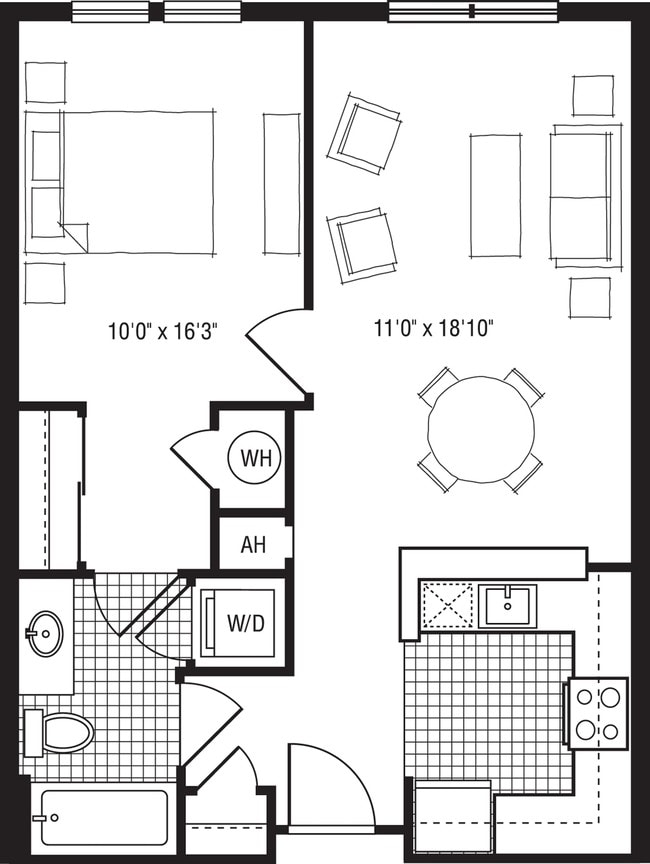 Floorplan - The Clarendon