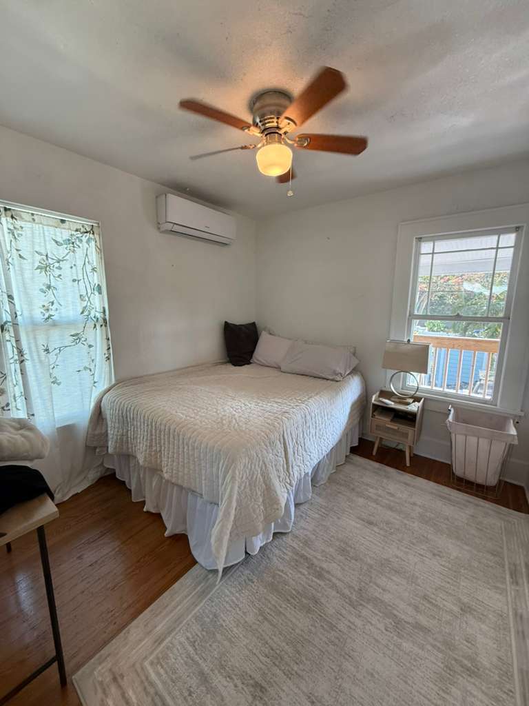 Bedroom, Ceiling fan & split ac/heat - 246 21st Ave N