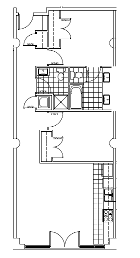 2BR/2BA - Chesapeake Lofts