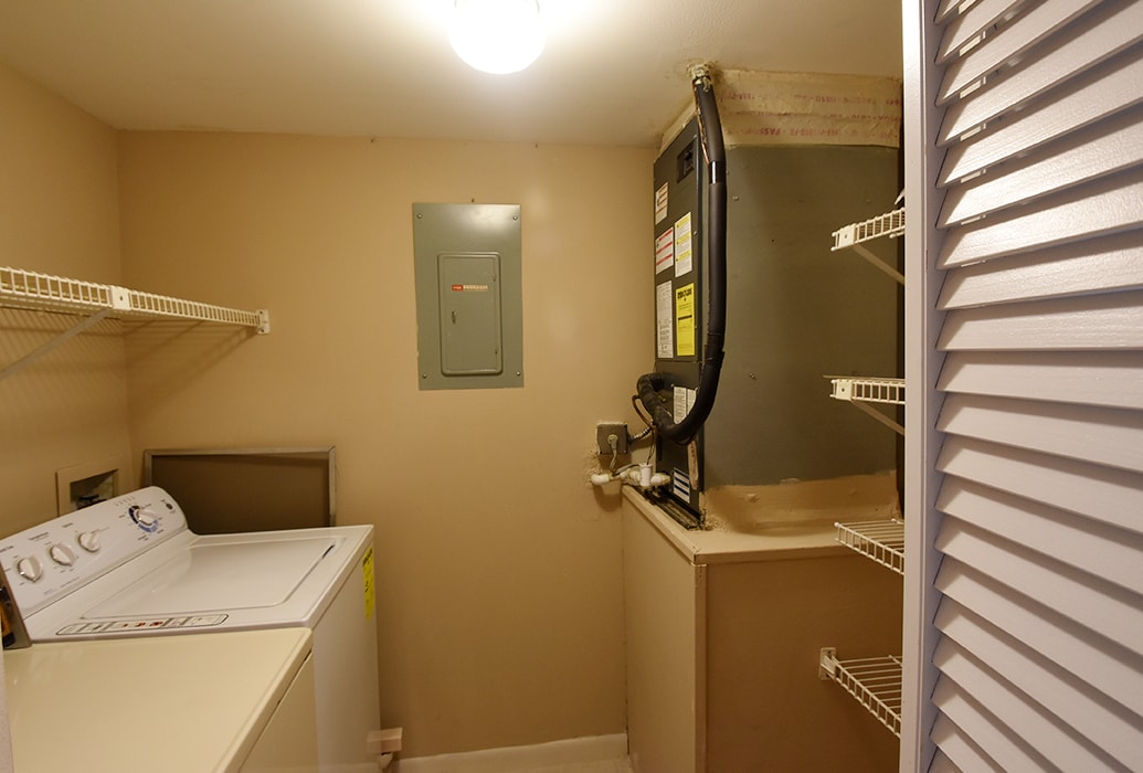 laundry, AC and water heater - 4850 Sable Pine Cir