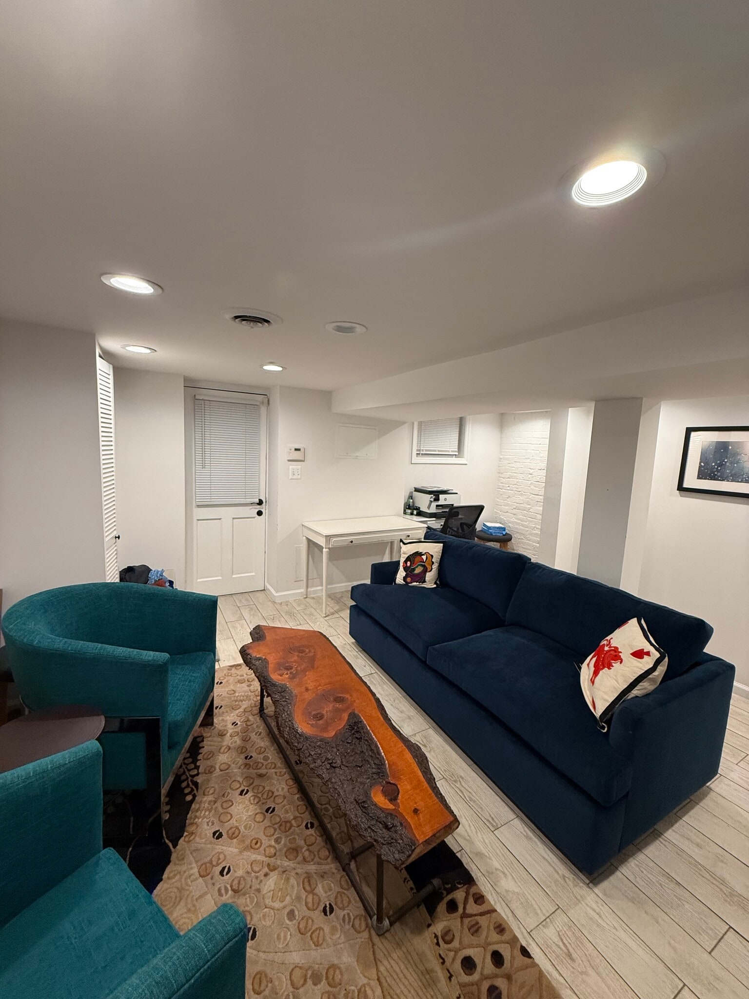 Basement Apartment living room - 2651 15th St NW