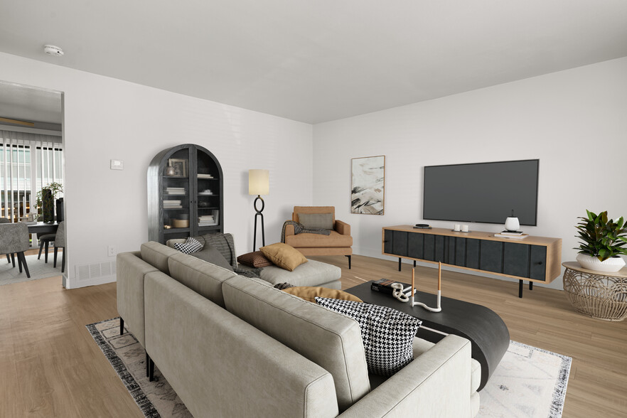 Living Room - Station Five Townhomes