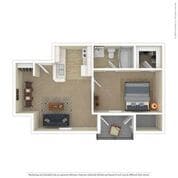 1 Bedroom 1 Bath - Cedar Square