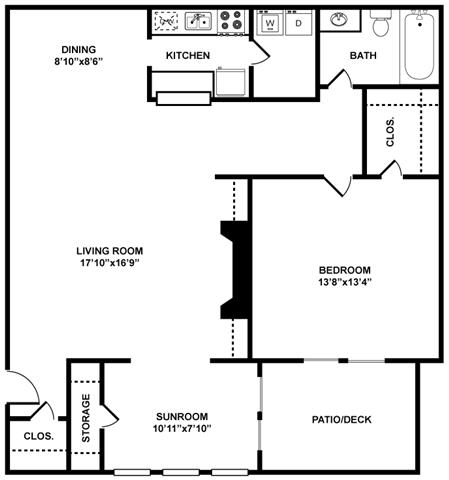 Floorplan - The Berkshires at Vinings