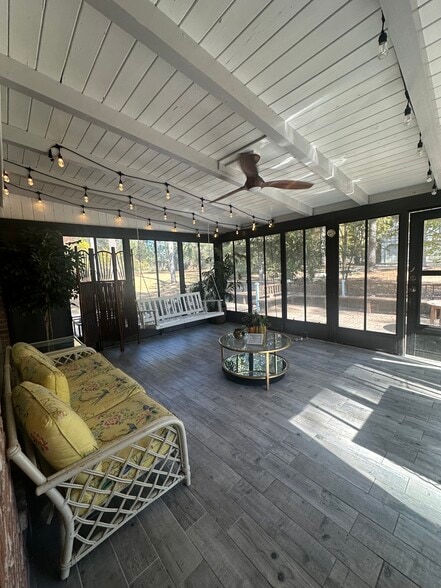 atio vibes: soft lights, open skies, and a view that makes every evening magical. - 5460 Scofield Rd