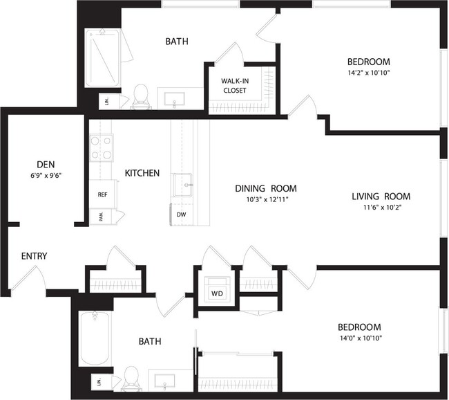 Floorplan - Huxley