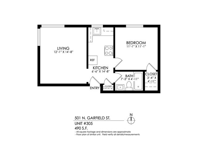 Floorplan - 475-501 Garfield