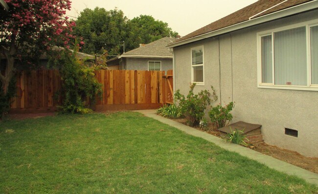 Back yard - 217 El Vista Ave