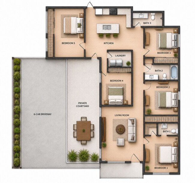Building Photo - Available 6/25. Large 5 bed house, 5-minute walk to Cal Poly. 0.2 miles to campus, parking includ...