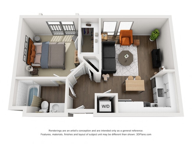 Floorplan - Ely on Fremont