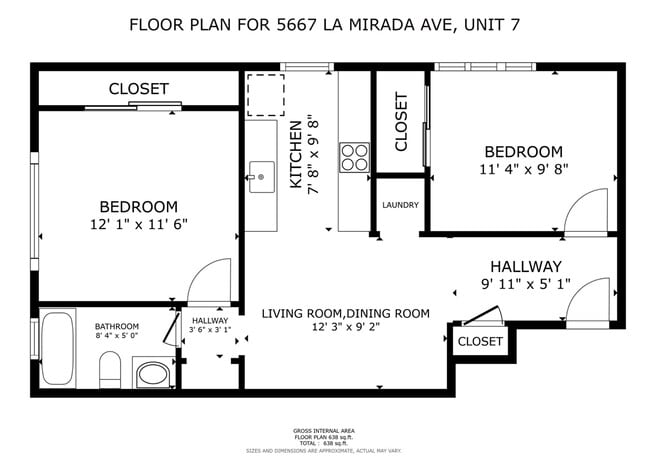 Unit 7 - 5667 La Mirada Ave.